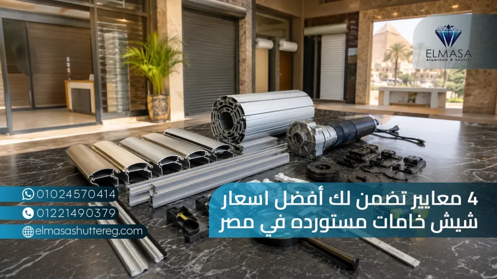 4 معايير تضمن لك أفضل اسعار شيش خامات مستورده في مصر